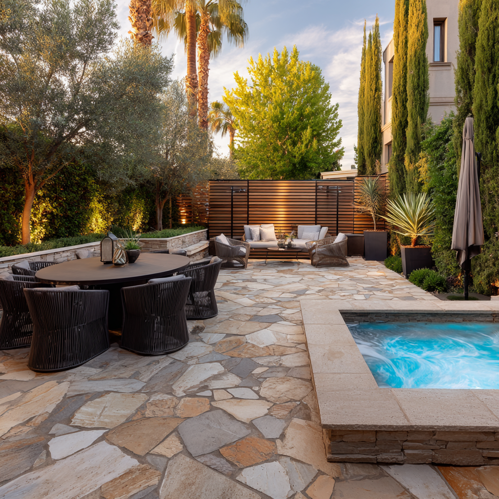 Premium treatment center outdoor spaces